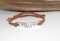 Unisex mama or daddy bear adjustable bracelet , pick your wording bracelet , gift for mom or dad, personalized bracelet, gift for him or her product 6